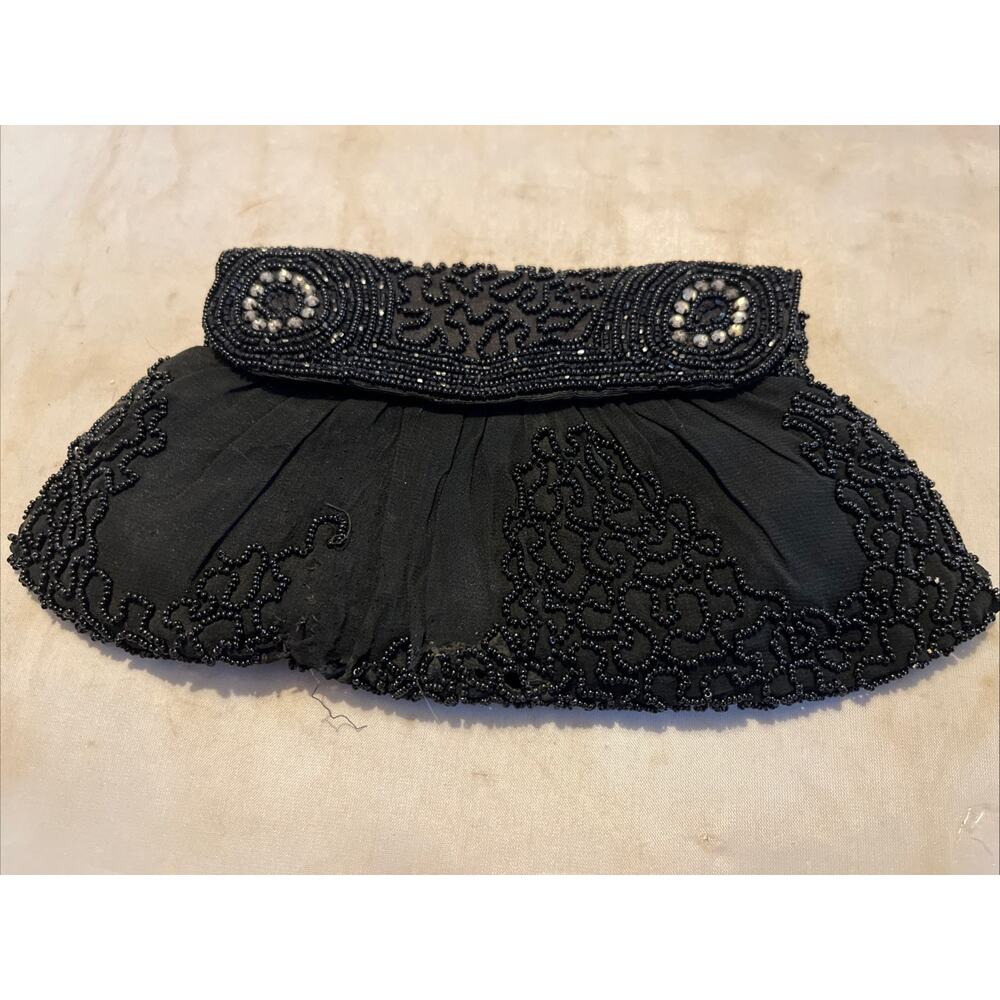 C1915 Beaded Clutch Purse